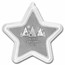 1 gram Silver Star - 2023 Merry Christmas Ornament