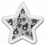 1 gram Silver Star - 2023 Merry Christmas Ornament
