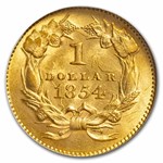$1 Indian Head Gold Dollar Type 2 MS-62 NGC/PCGS