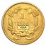 $1 Indian Head Gold Dollar Type 2 VF (Random Year)
