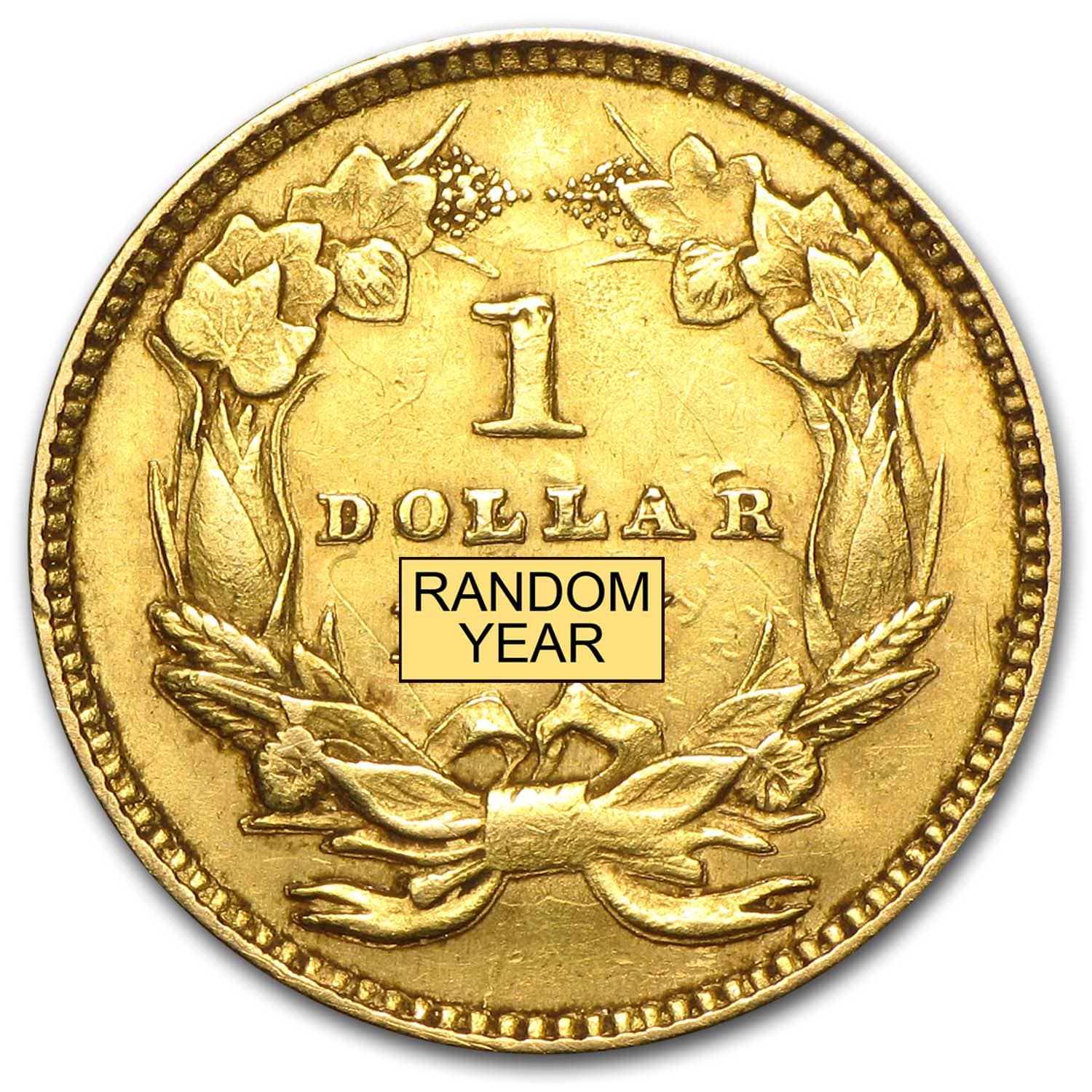 Buy $1 Indian Head Gold Dollar Type 3 (Cleaned) | APMEX