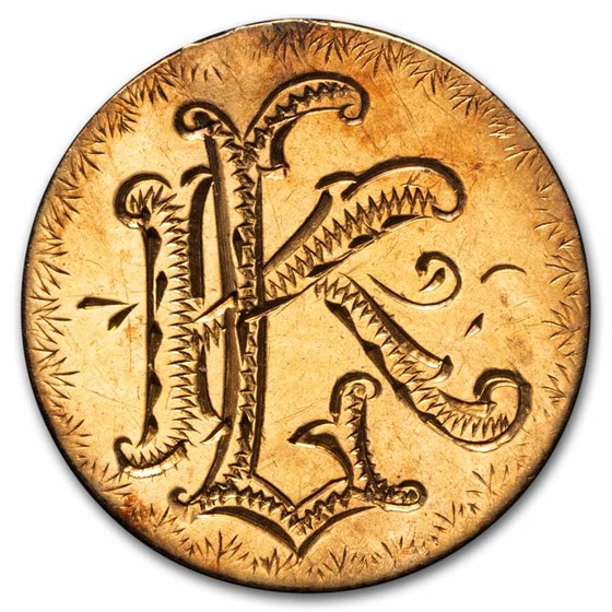 $1 Indian Head Gold Dollar Type 3 (Love Token)