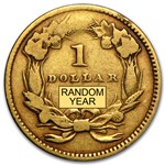 $1 Indian Head Gold Dollar Type 3 VF (Random Years)