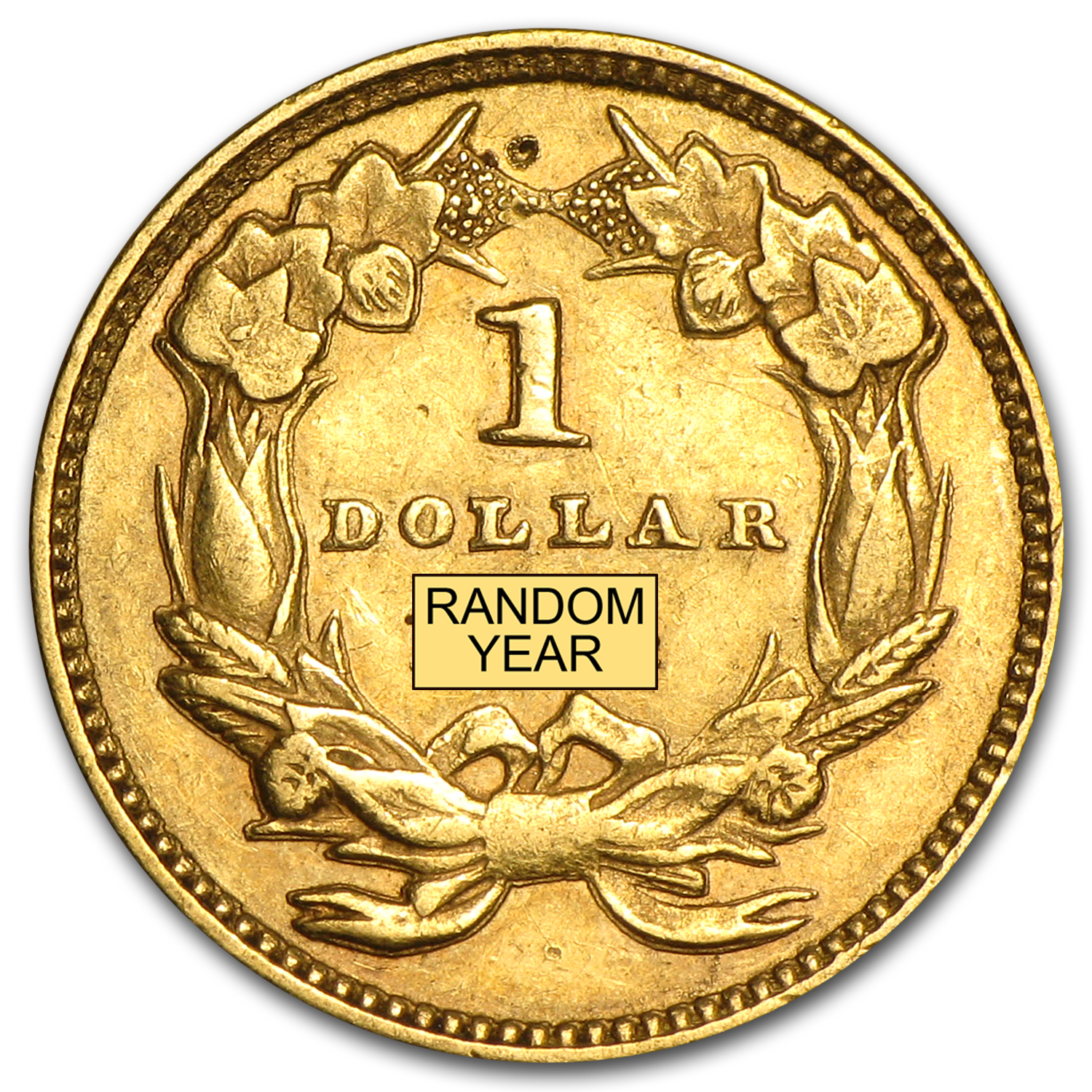 Buy $1 Indian Head Gold Dollar Type 3 XF (Random Year) | APMEX