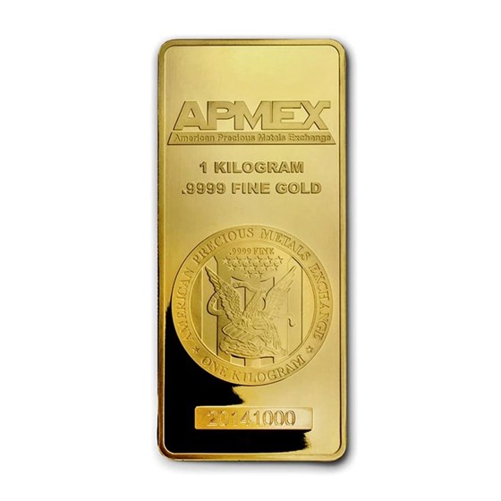 1 kilo Gold Bar - APMEX (In capsule) 1 kilo Gold Bar - APMEX (In capsule)