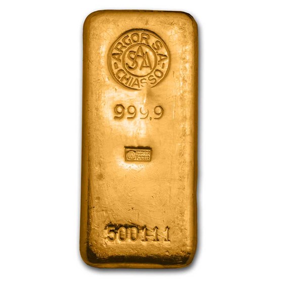 1 kilo Gold Bar - Argor S. A. Chiasso 1 kilo Gold Bar - Argor S. A. Chiasso