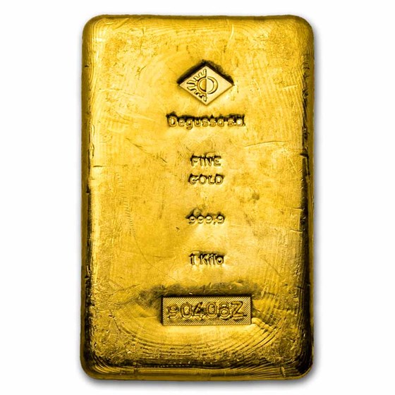 1 Kilo Gold Bar - Degussa 1 Kilo Gold Bar - Degussa