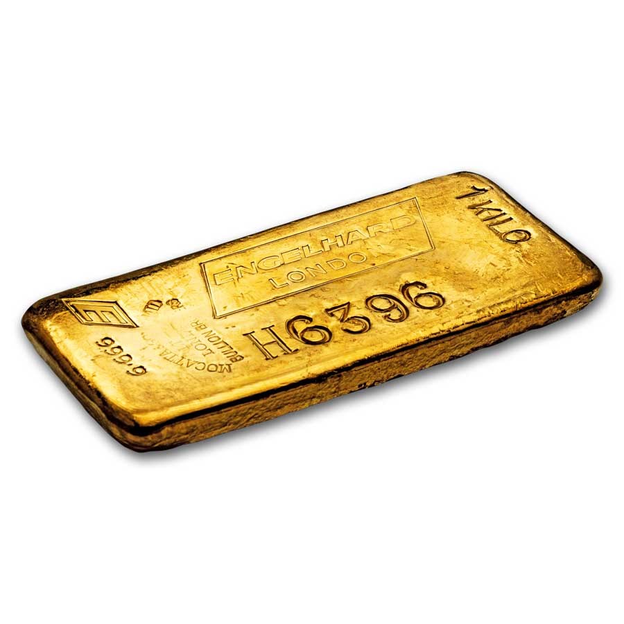 Buy 1 kilo Gold Bar EngelhardLondon APMEX