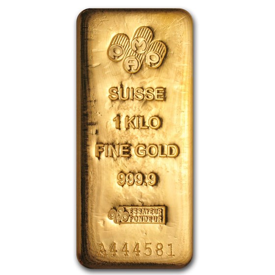1 kilo Gold Bar - PAMP Suisse