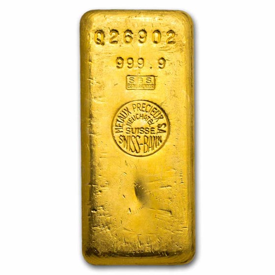 1 kilo Gold Bar - Swiss Bank 1 kilo Gold Bar - Swiss Bank