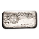 1 kilo Silver Bar - Drijfhout & Zoon Amsterdam