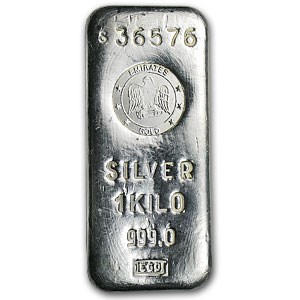 1 kilo Silver Bar - Emirates Gold (Rare) 1 kilo Silver Bar - Emirates Gold (Rare)