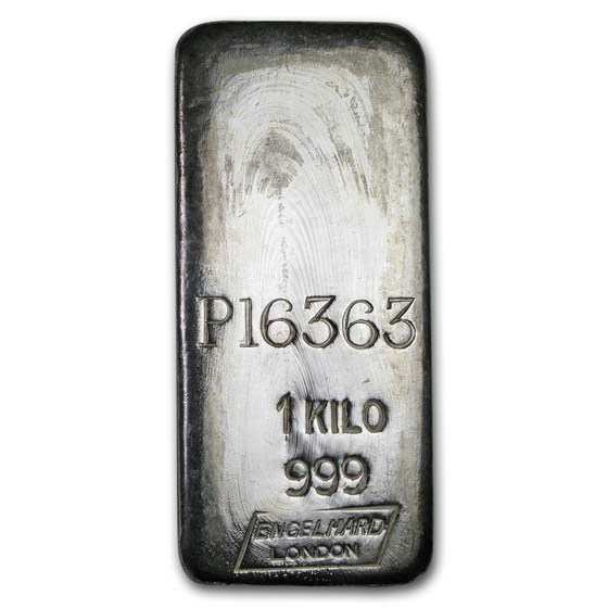 1 kilo Silver Bar - Engelhard-London 1 kilo Silver Bar - Engelhard-London