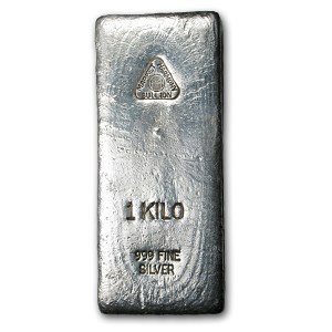 1 kilo Silver Bar - Market Harmony