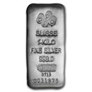 1 Kilo Silver Bar - PAMP Suisse (Serialized)