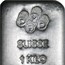 1 kilo Silver Bar - PAMP Suisse (Vintage, Poured)