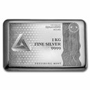1 Kilo Silver Bar - Pressburg Mint (Triangle)