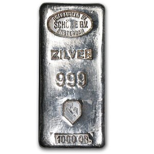 1 kilo Silver Bar - Schöne Edelmetaal BV