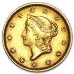 $1 Liberty Head Gold Dollar Type 1 AU (Random Year)