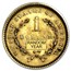 $1 Liberty Head Gold Dollar Type 1 AU (Random Year)