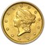 $1 Liberty Head Gold Dollar Type 1 MS-62 NGC/PCGS