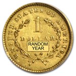 $1 Liberty Head Gold Dollar Type 1 MS-62 NGC/PCGS