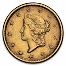 $1 Liberty Head Gold Dollar Type 1 VF (Random Year)