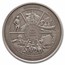1 oz Ag Antique Round - 250th of Revere's Ride (Signed COA #7)