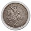 1 oz Ag Antique Round - 250th of Revere's Ride (Signed COA #7)
