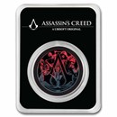 1 oz Ag Colorized - Assassin's Creed® Hidden Blade (In TEP)