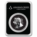 1 oz Ag Colorized - Assassin's Creed® Work In The Dark (In TEP)