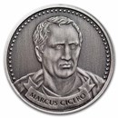 1 oz Ag - Founder of Liberty: Cicero | Keep & Bear Arms (Antique)