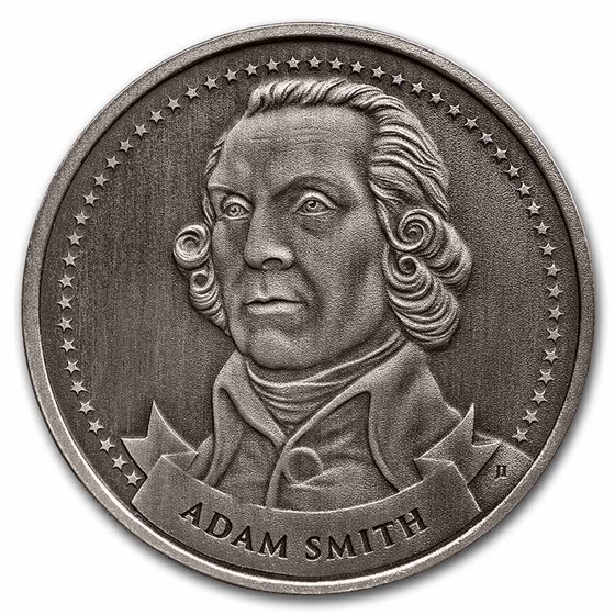 1 oz Ag - Founders of Liberty: Smith | Free Enterprise (Antique)