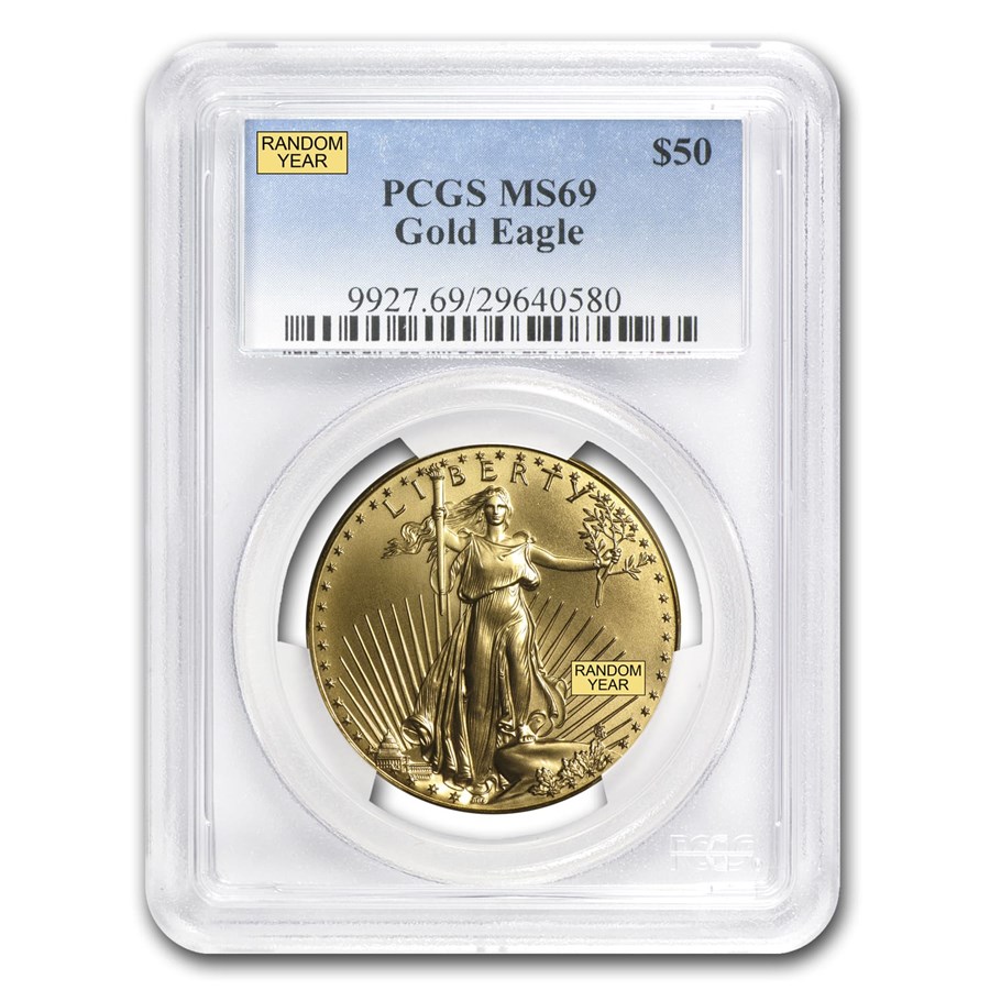 Buy 1 oz American Gold Eagle Coin (Random Year)