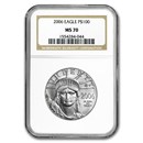 1 oz American Platinum Eagle MS-70 NGC (Random Year)