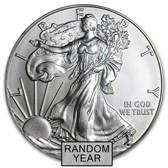1 oz American Silver Eagle BU (Random Year)