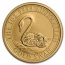 1 oz Australian Gold Swan BU (Random Year)