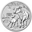 1 oz Australian Silver Lunar BU (Random Year)