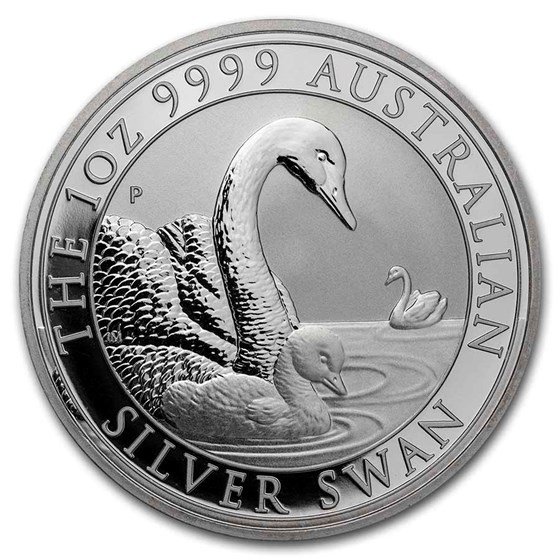 1 oz Australian Silver Swan BU (Random Year) 1 oz Australian Silver Swan BU (Random Year)