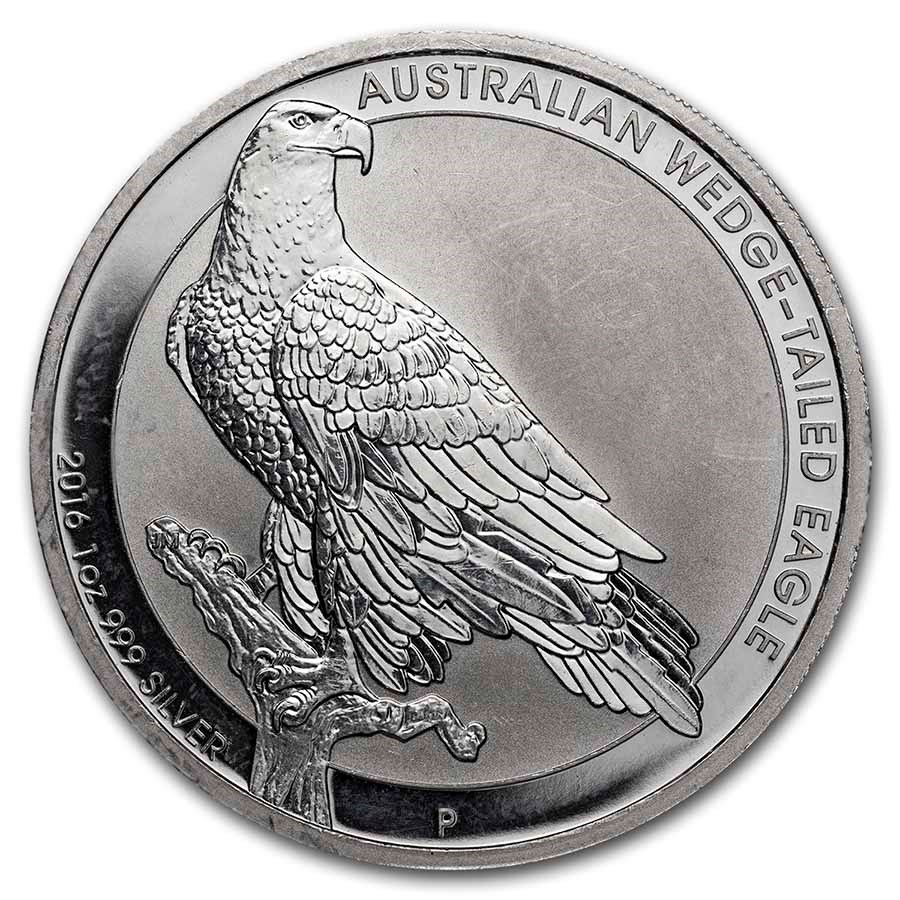 1 oz Australian Silver Wedge Tailed Eagle BU (Random Year)