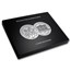 1 oz Austrian Silver Philharmonic 20-Piece Black Presentation Box