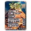 1 oz Cast-Poured Silver Bar Colorized - Curse of the Mummy (COA)