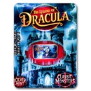1 oz Cast-Poured Silver Bar Colorized - Dracula (COA)
