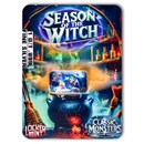 1 oz Cast-Poured Silver Bar Colorized - Season of the Witch (COA)