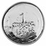 1 oz Cast-Poured Silver Round - Bunker Bullion Button