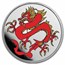 1 oz Colorized Proof Silver - Lunar "Dragon" by D.G. Smalling