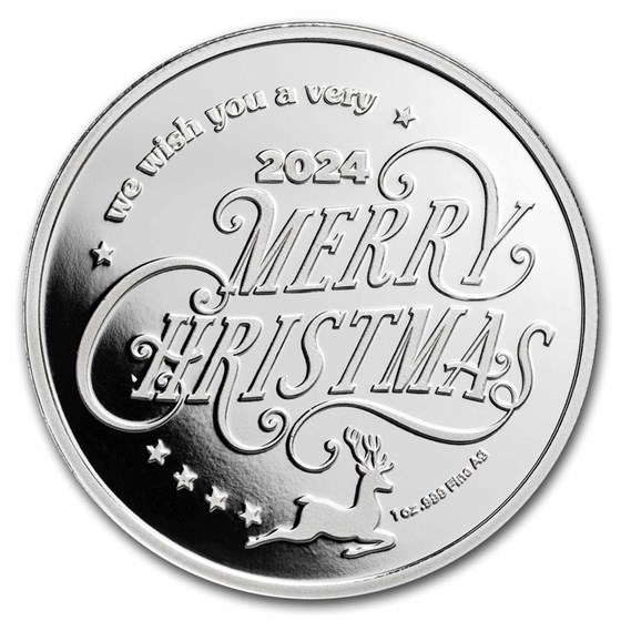 Buy 4-Round Set 1 oz Silver NOEL Woodland Theme | APMEX