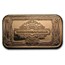1 oz Copper Bar - $2.00 Washington Silver Certificate Replica
