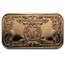 1 oz Copper Bar - $5.00 Indian Chief Banknote Replica