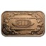 1 oz Copper Bar - $500 William McKinley Banknote Replica